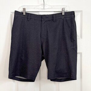 Travis Mathew Marshland Golf Shorts 10" - Black - Size 34